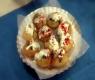 Indian Dahi Batata Puri